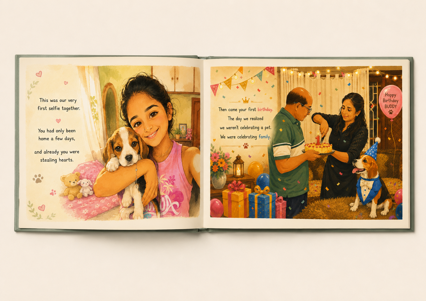 Photo book preview