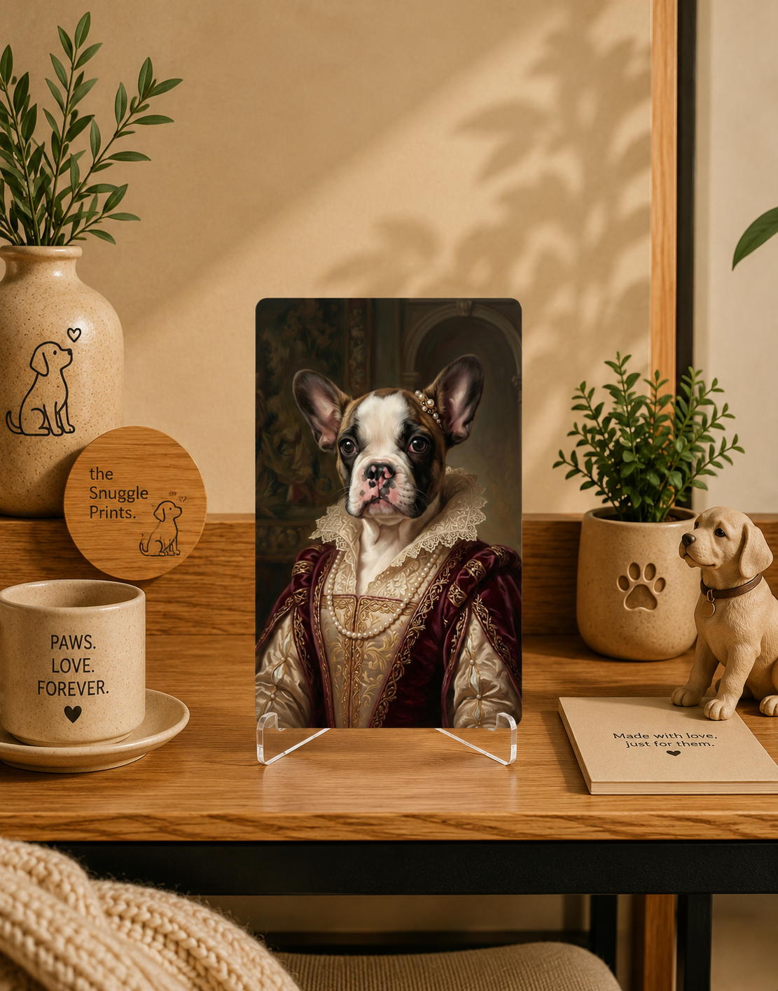 Renaissance Duchess - Female — Acrylic Stand 4 × 6