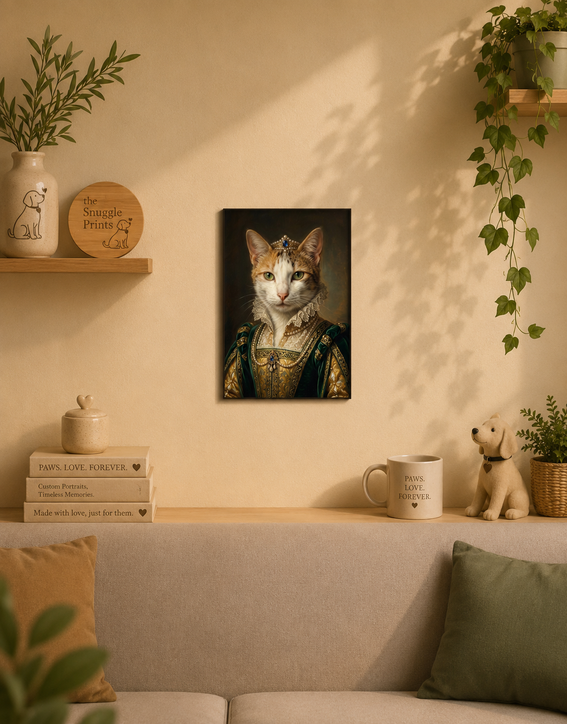 Royal Queen - Female — Canvas 8 × 12
