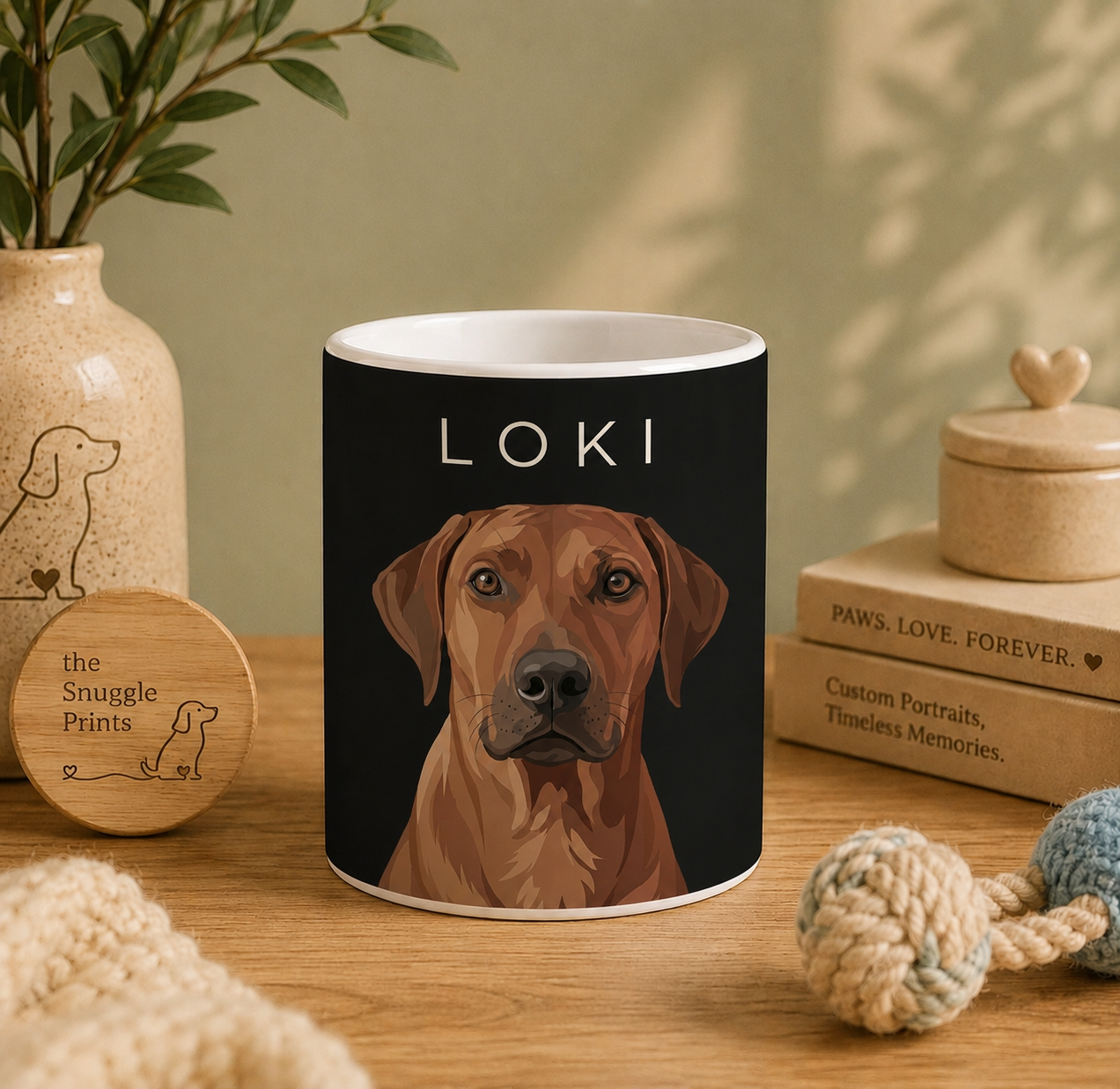 Graphite Boutique Illustrated — Coffee Mug 11 oz